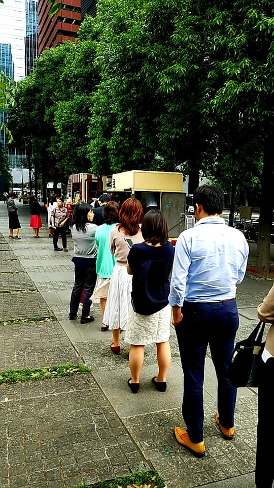 東京視察の写真
