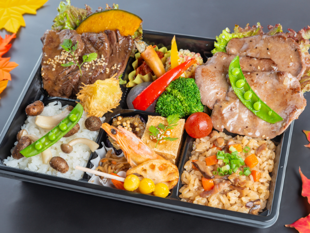 実りの秋をお弁当に。秋限定メニュー9月1日より販売開始!の写真