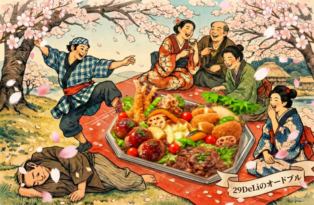 昔も今も、人が集まれば食卓がある。29DeLiのオードブル