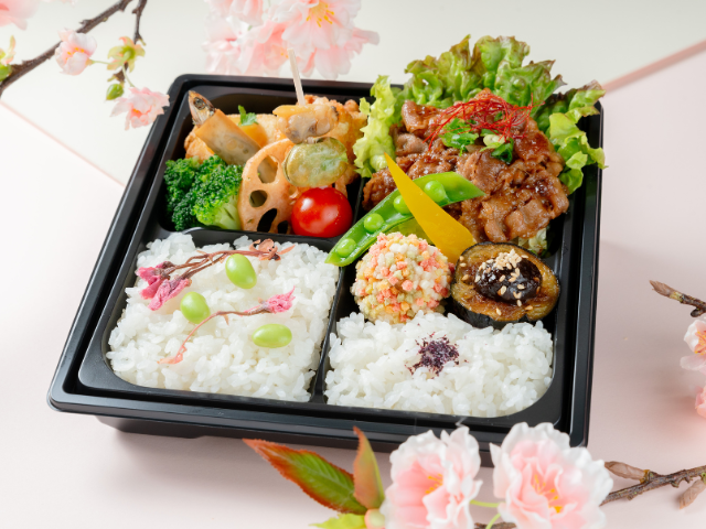 春を感じるお花見弁当！焼肉弁当2種のご紹介